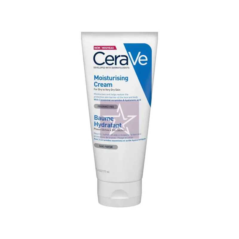 Cerave Moisturizing Cream For Dry To Very Dry Skin 177ml, SKU: 3337875598996